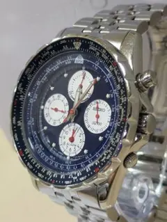 希少！SEIKO セイコー フライトマスター SQ 100m 4眼クロノグラフ 希少！SEIKO セイコー フライトマスター SQ 100m 4眼クロノグラフ 希少