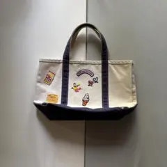 エルエルビーン　トートバッグ　ボートアンドトート　ミディアム　ネイビー　M