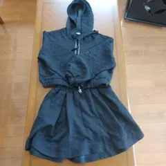 mezzo piano ブラックセットアップ Mサイズ インナー付