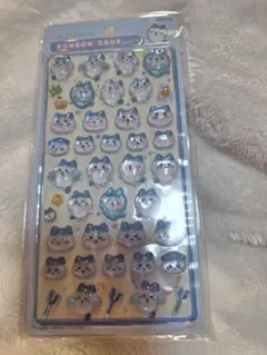 【正規品】ボンボンドロップシール ちいかわ 第1弾 ハチワレ はちわれ
