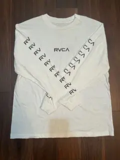RVCA ビッグシルエット 長袖カットソー ホワイト XSのサムネイル