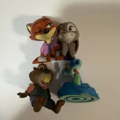 ズートピア　肩ズン　ガチャ　ジュディ　ニック　ゲイリー　ニブルス　コンプリート