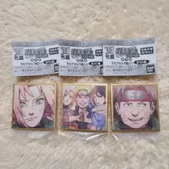 NARUTO 豆ガシャ 色紙 疾風伝 第3弾