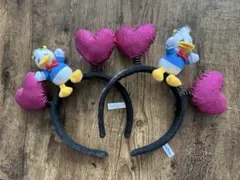 ドナルド・ダック　カチューシャ 2個セット