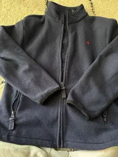 ネイビー フリースジャケット 100cm~