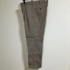 チ*ル様 ほぼ未使用 UNIQLO スラックス M ベージュ ウエスト調整可 美