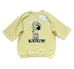 ジャーナルスタンダード　PEANUTS 別注 ハーフスリーブスウェットルーシー