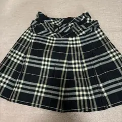 BURBERRY BLUE LABEL ノバチェック ラップスカート プリーツ - メルカリ