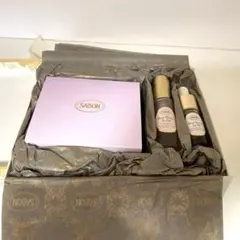 SABON　サボン　ギフトボックス入り　洗顔料　化粧水　美容オイル　新品　未使用のサムネイル