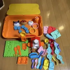 アンパンマン砂場セット　アンパンマンねんどパンこうじょうセット