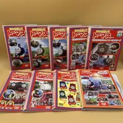 新品ケース交換済み きかんしゃトーマス映画、劇場版等DVD10巻セット