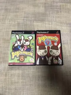 PS2 ポップンミュージック 8 & 9 セット