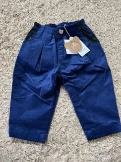 【最終値下げ】ネイビー コーデュロイパンツ 90サイズ