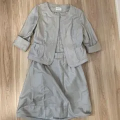 THE SUIT COMPANY スカートセットアップ 40 ライトグレー