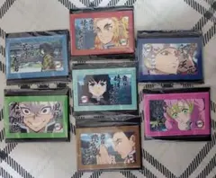 鬼滅の刃カフェ 悪鬼滅殺 柱登場 スクエア缶バッジ 7個セット