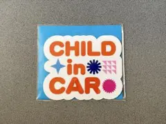 車 ステッカー マグネット【 CHILD in CAR 】