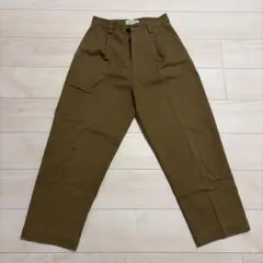 STUDIO NICHOLSON ブラウン チノパン Sのサムネイル
