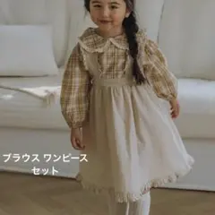 the beige ブラウス ワンピース セット