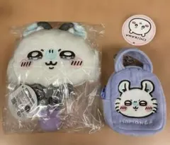 モモンガ　超まじかるちいかわ　ぬいぐるみミラー　ちいかわてのひらバッグ