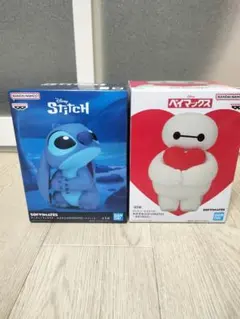 スティッチ＆ベイマックス SOFVMATES フィギュアセット