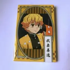 鬼滅の刃 我妻善逸 スクエア缶バッジ