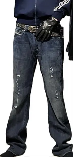 00s Archive Diesel Black Gold Slim Denim - メルカリ