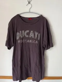 DUCATI MECCANICA Tシャツ ダークブラウンのサムネイル