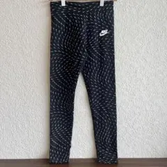 Nike スワールパターン スパッツ ブラック150 美品
