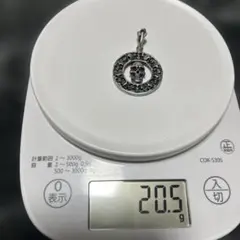 A＆G 925 スカル ペンダントトップ - メルカリ