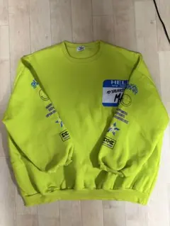 VOLCAN & APHRODITE 蛍光イエロースウェット