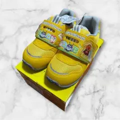 アンパンマン キッズシューズ　スニーカー ムーンスター　17cm 靴　黄色　新品