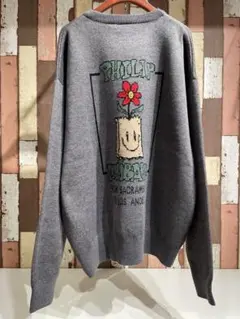 Philip Lumbang クルーネックセータ 2P6-65381 GRY L