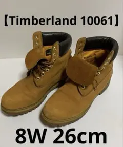 【Timberland 】10061 プレミアムイエローブーツサイズ8W26cmのサムネイル