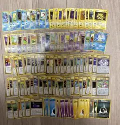 ポケモンカード 旧裏 キラ カイリュー エンテイ カビゴン ミュウ 拡張