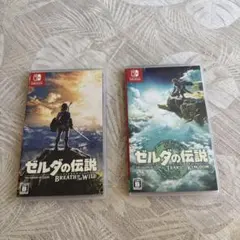 【人気作】ゼルダの伝説 2本セット ブレワイ＋ティアキン Switchソフト