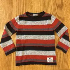 F.O.KIDS ストライプ ニットセーター 95
