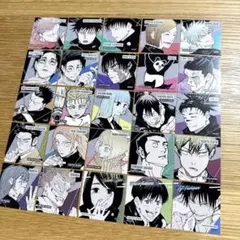 呪術廻戦 スクエアステッカーコレクション 第1弾【25枚セット】被りなし
