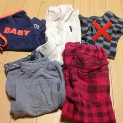 秋物4枚組★男の子ブラ入り〜95