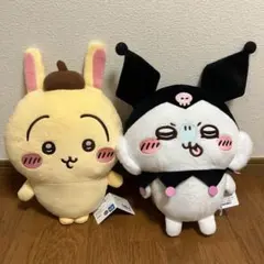 ちいかわ×サンリオキャラクターズ BIGぬいぐるみ　うさぎ　モモンガ