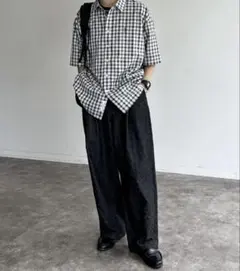 CPCM フラワージャガードデニムパンツ（M）