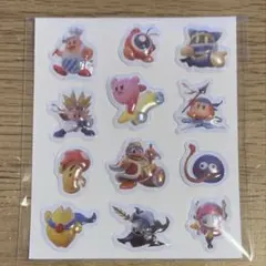 【イオン限定特典】オリジナルぷっくりシール　カービィのエアライダー