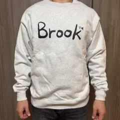 Brook スウェット グレー L - メルカリ