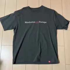 Manhattan Portage ブラック Tシャツ