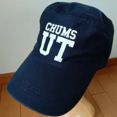 CHUMS UT ネイビーキャップチャムスキャンプアウトドア帽子