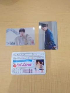 なにわ男子　藤原丈一郎　フォトカード