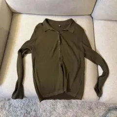 UNIQLO オリーブグリーン カーディガン XXL
