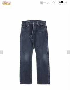 visvim SOCIAL SCULPTURE 01 SLIM DMGD-45