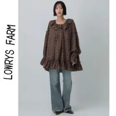 LOWRYS FARM アソートフリルチュニックブラウス　花柄
