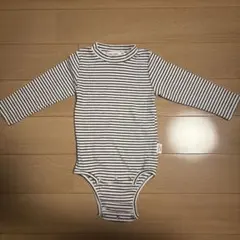 birthday party ストライプロンパース 80