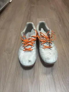 asics サッカースパイク ホワイト オレンジのサムネイル